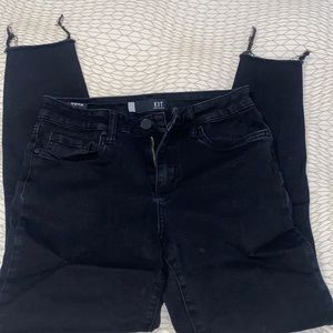 KUT skinny black jeans Sz 4